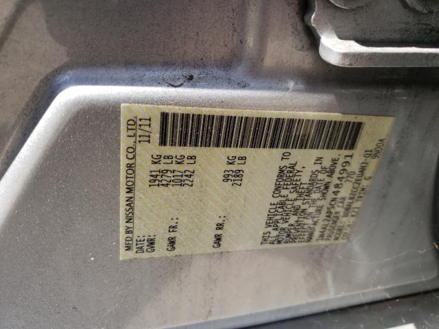 Photo 9 VIN: 1N4AL2AP5CN484991 - NISSAN ALTIMA BAS 