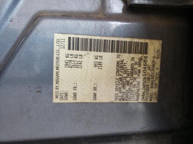 Photo 9 VIN: 1N4AL2AP5CN504608 - NISSAN ALTIMA BAS 