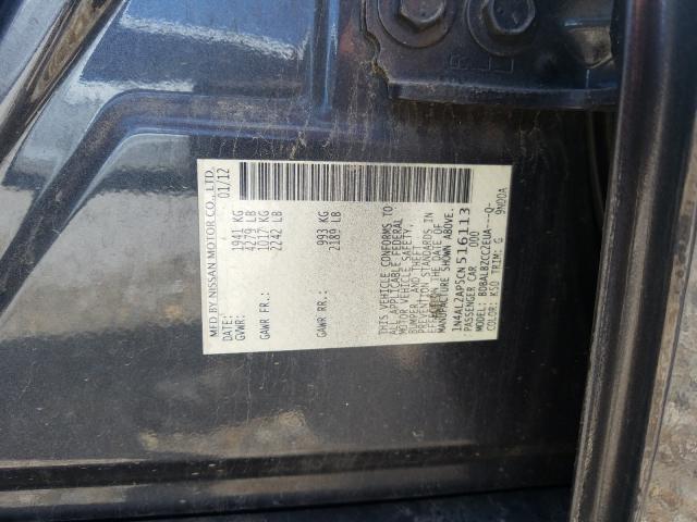 Photo 9 VIN: 1N4AL2AP5CN516113 - NISSAN ALTIMA BAS 