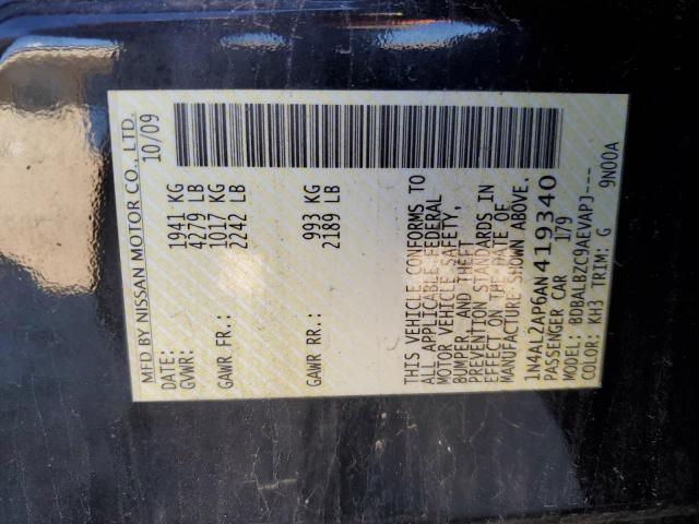 Photo 11 VIN: 1N4AL2AP6AN419340 - NISSAN ALTIMA 