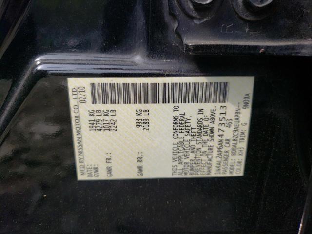 Photo 11 VIN: 1N4AL2AP6AN473513 - NISSAN ALTIMA BAS 