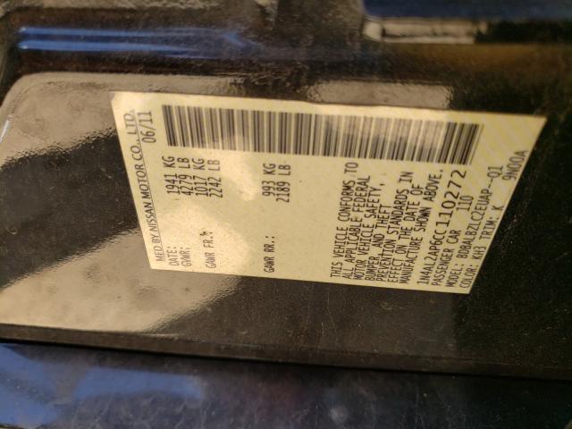 Photo 9 VIN: 1N4AL2AP6CC110272 - NISSAN ALTIMA BAS 