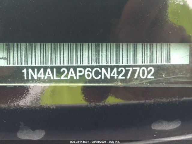 Photo 8 VIN: 1N4AL2AP6CN427702 - NISSAN ALTIMA 