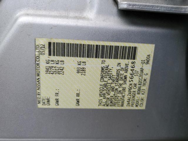 Photo 11 VIN: 1N4AL2AP6CN566468 - NISSAN ALTIMA 