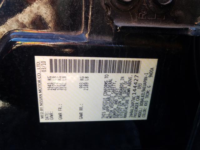 Photo 9 VIN: 1N4AL2AP7AC144427 - NISSAN ALTIMA BAS 