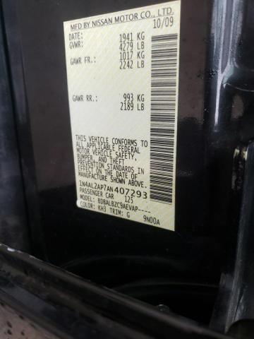 Photo 11 VIN: 1N4AL2AP7AN407293 - NISSAN ALTIMA BAS 