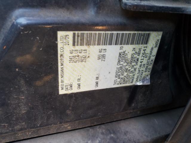 Photo 9 VIN: 1N4AL2AP7AN412641 - NISSAN ALTIMA BAS 