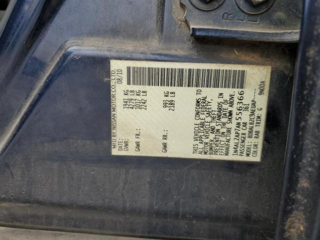 Photo 11 VIN: 1N4AL2AP7AN556366 - NISSAN ALTIMA 