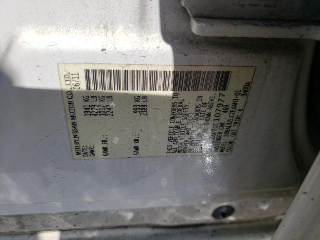 Photo 12 VIN: 1N4AL2AP7CC107977 - NISSAN ALTIMA BAS 