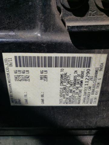 Photo 9 VIN: 1N4AL2AP7CC112290 - NISSAN ALTIMA BAS 