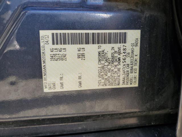 Photo 12 VIN: 1N4AL2AP7CN561487 - NISSAN ALTIMA BAS 