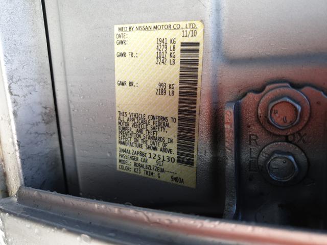 Photo 9 VIN: 1N4AL2AP8BC125130 - NISSAN ALTIMA BAS 