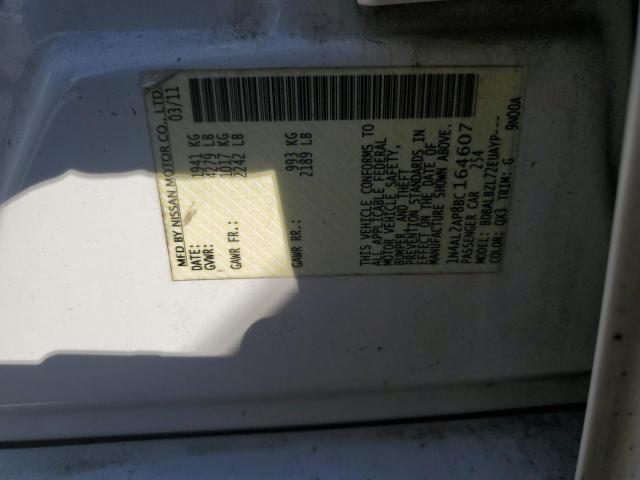 Photo 11 VIN: 1N4AL2AP8BC164607 - NISSAN ALTIMA BAS 