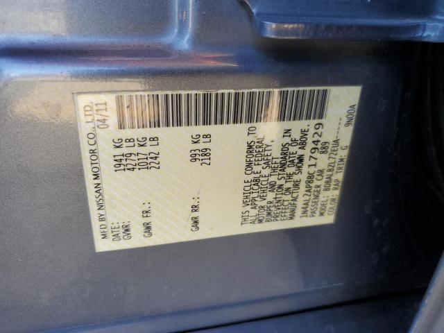 Photo 11 VIN: 1N4AL2AP8BC179429 - NISSAN ALTIMA 