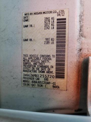 Photo 9 VIN: 1N4AL2AP8CC255720 - NISSAN ALTIMA BAS 