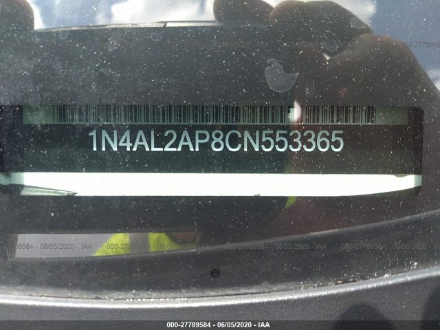 Photo 8 VIN: 1N4AL2AP8CN553365 - NISSAN ALTIMA 