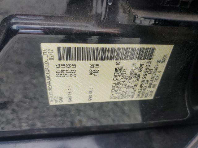 Photo 12 VIN: 1N4AL2AP8CN566603 - NISSAN ALTIMA BAS 