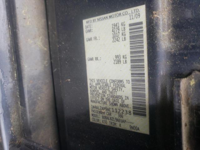 Photo 11 VIN: 1N4AL2AP9AC112238 - NISSAN ALTIMA 