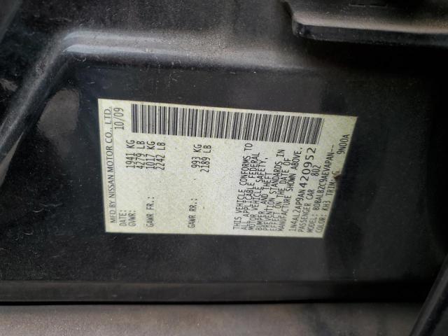 Photo 11 VIN: 1N4AL2AP9AN420952 - NISSAN ALTIMA BAS 