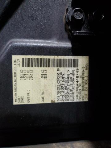 Photo 11 VIN: 1N4AL2AP9AN448749 - NISSAN ALTIMA BAS 