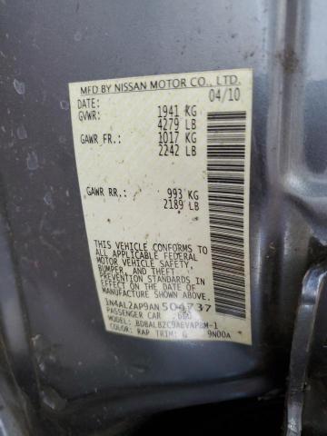 Photo 11 VIN: 1N4AL2AP9AN504737 - NISSAN ALTIMA BAS 