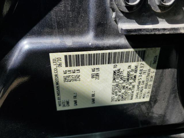 Photo 9 VIN: 1N4AL2AP9AN534837 - NISSAN ALTIMA BAS 