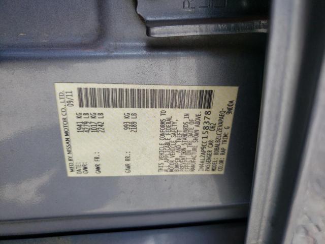 Photo 9 VIN: 1N4AL2AP9CC158378 - NISSAN ALTIMA 2.5 