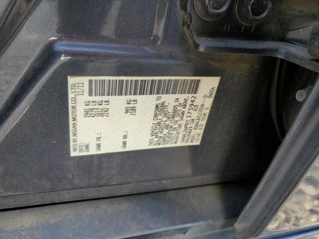 Photo 11 VIN: 1N4AL2AP9CC175942 - NISSAN ALTIMA BAS 