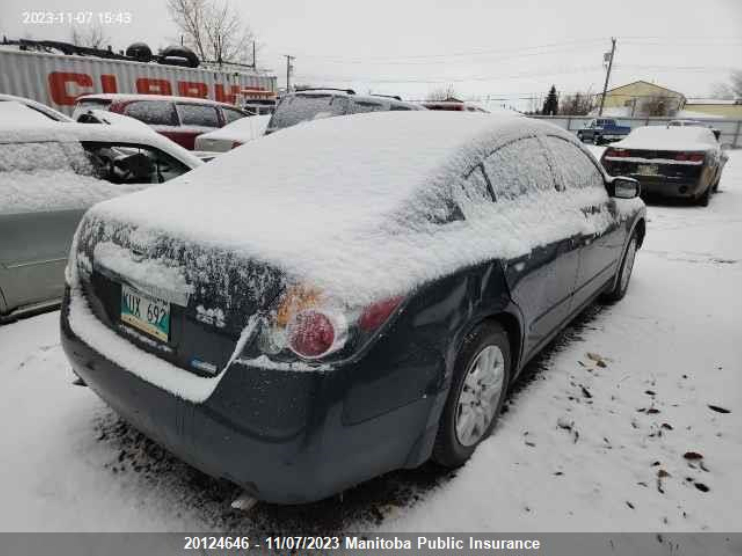 Photo 3 VIN: 1N4AL2AP9CN464324 - NISSAN ALTIMA 