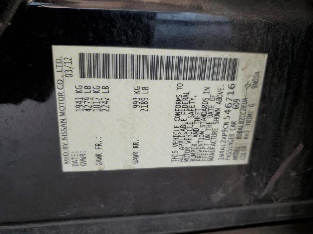 Photo 12 VIN: 1N4AL2AP9CN546716 - NISSAN ALTIMA S W 