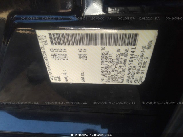 Photo 8 VIN: 1N4AL2AP9CN564441 - NISSAN ALTIMA 