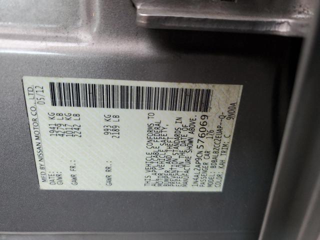 Photo 11 VIN: 1N4AL2AP9CN576069 - NISSAN ALTIMA 