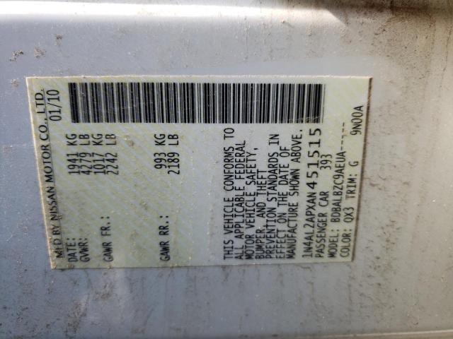 Photo 11 VIN: 1N4AL2APXAN451515 - NISSAN ALTIMA 