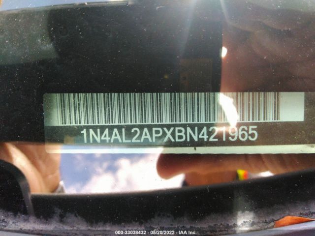 Photo 8 VIN: 1N4AL2APXBN421965 - NISSAN ALTIMA 