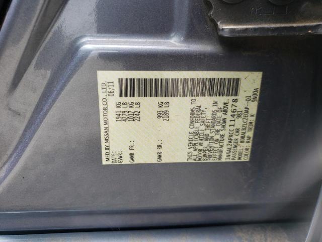 Photo 9 VIN: 1N4AL2APXCC114678 - NISSAN ALTIMA 