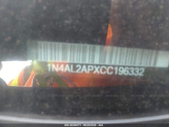 Photo 8 VIN: 1N4AL2APXCC196332 - NISSAN ALTIMA 