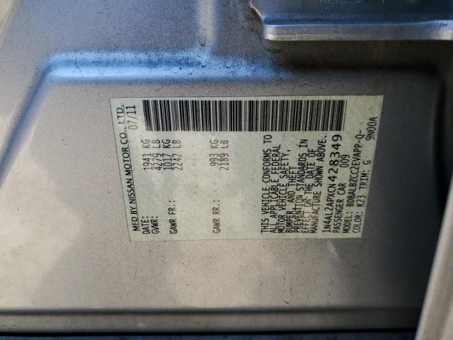 Photo 11 VIN: 1N4AL2APXCN428349 - NISSAN ALTIMA BAS 