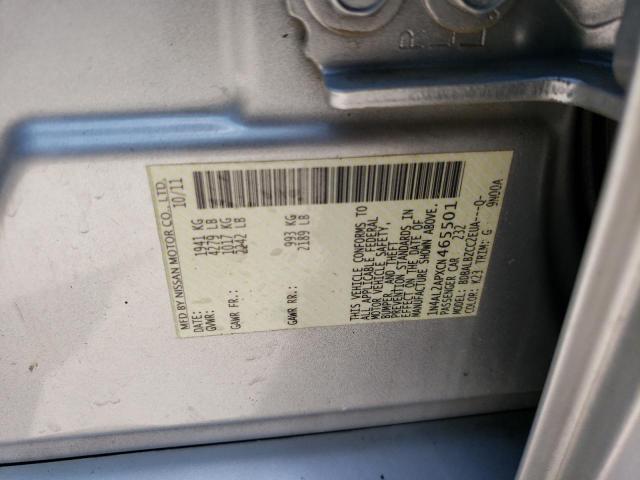 Photo 12 VIN: 1N4AL2APXCN465501 - NISSAN ALTIMA BAS 