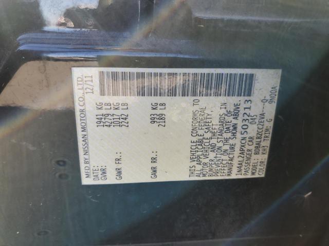 Photo 11 VIN: 1N4AL2APXCN503213 - NISSAN ALTIMA BAS 