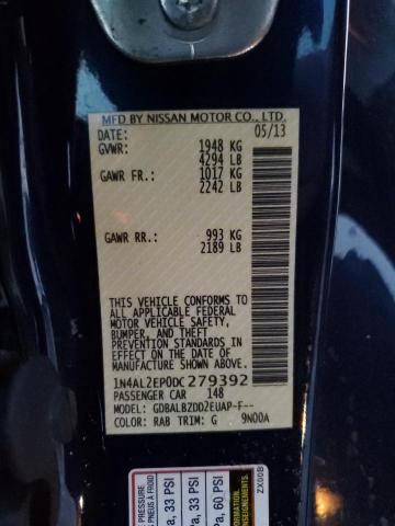 Photo 12 VIN: 1N4AL2EP0DC279392 - NISSAN ALTIMA S 