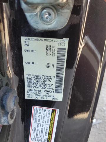 Photo 11 VIN: 1N4AL2EP2BC170624 - NISSAN ALTIMA S 