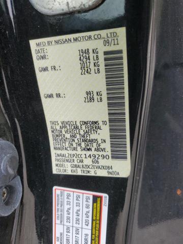 Photo 11 VIN: 1N4AL2EP2CC149290 - NISSAN ALTIMA S 