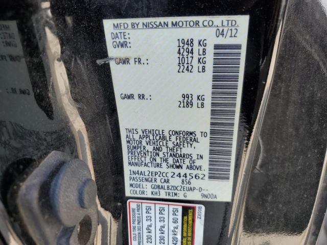 Photo 12 VIN: 1N4AL2EP2CC244562 - NISSAN ALTIMA 