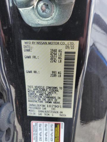 Photo 11 VIN: 1N4AL2EP3BC107905 - NISSAN ALTIMA S 