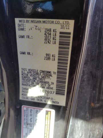 Photo 9 VIN: 1N4AL2EP3CC167037 - NISSAN ALTIMA S 