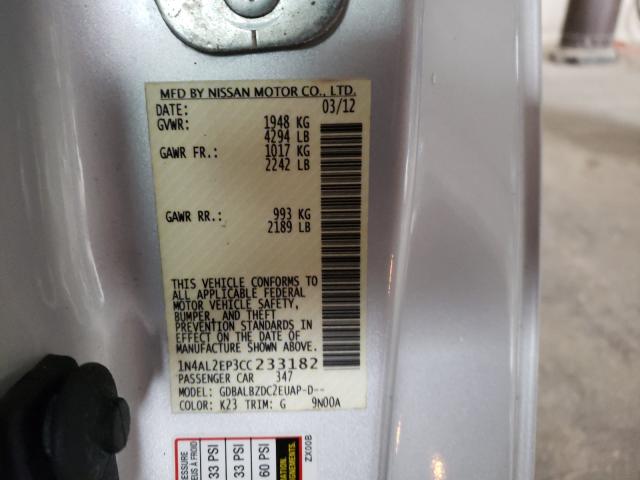 Photo 9 VIN: 1N4AL2EP3CC233182 - NISSAN ALTIMA S 