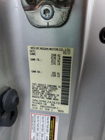 Photo 12 VIN: 1N4AL2EP4DC242670 - NISSAN ALTIMA S 