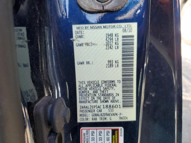 Photo 9 VIN: 1N4AL2EP5AC188601 - NISSAN ALTIMA S 