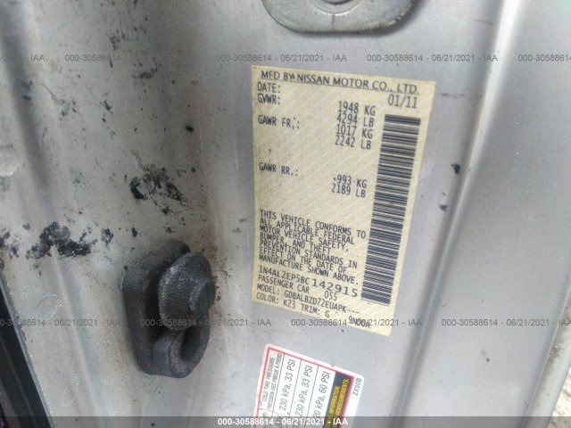 Photo 8 VIN: 1N4AL2EP5BC142915 - NISSAN ALTIMA 