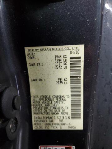 Photo 11 VIN: 1N4AL2EP6AC152318 - NISSAN ALTIMA 